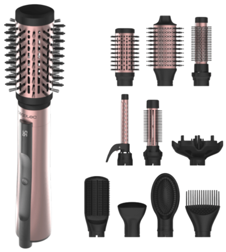 Купить Фен-щетка Cecotec CeramicCare AirBrush розовый/черный в интернет-магазине DNS. Характеристики, цена Cecotec CeramicCare AirBrush | 9343909.