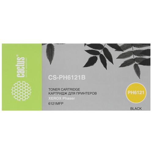 Купить Картридж лазерный Cactus CS-PH6121B черный, с чипом в интернет-магазине DNS. Характеристики, цена Cactus CS-PH6121B | 7937229.