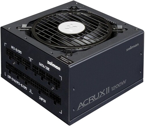 Купить Блок питания Zalman ZM1200-ARX2 1200W [ZM1200-ARX2] черный в интернет-магазине DNS. Характеристики, цена Zalman ZM1200-ARX2 1200W | 5637141.