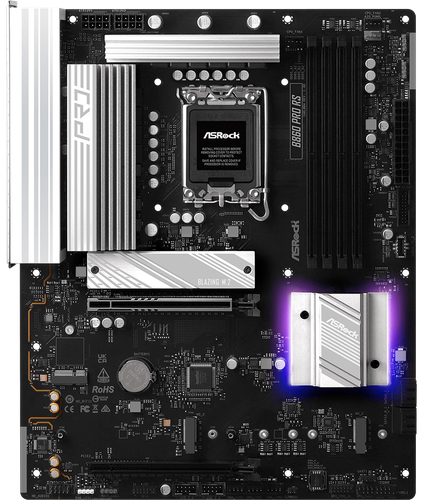 Купить Материнская плата ASRock B860 Pro RS в интернет-магазине DNS. Характеристики, цена ASRock B860 Pro RS | 9234038.
