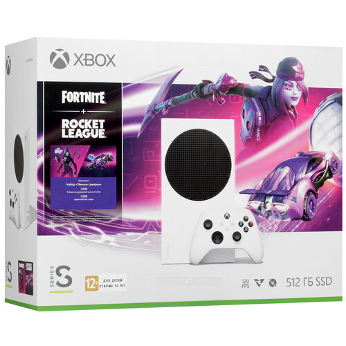Купить Игровая консоль Microsoft Xbox Series S + Fortnite, Rocket ...