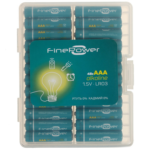 Купить Батарейка FinePower Alkaline в интернет-магазине DNS. Характеристики, цена FinePower Alkaline | 1276699.