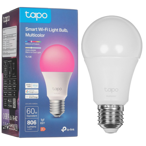 Купить Умная светодиодная лампа TP-Link Tapo TL13E в интернет-магазине DNS. Характеристики, цена TP-Link Tapo TL13E | 9277032.