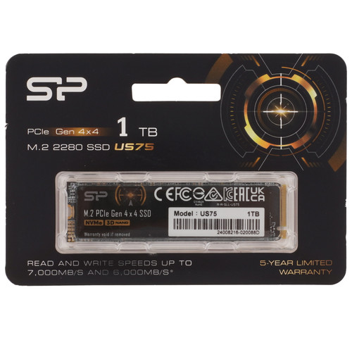 Купить 1000 ГБ M.2 NVMe накопитель Silicon Power US75 [SP01KGBP44US7505] в интернет-магазине DNS. Характеристики, цена Silicon Power US75 | 5608789.