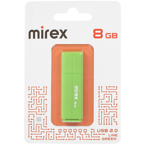 Купить Память USB Flash 8 ГБ Mirex LINE GREEN [13600-FMULGN08] в интернет-магазине DNS. Характеристики, цена Mirex LINE GREEN | 5669748.