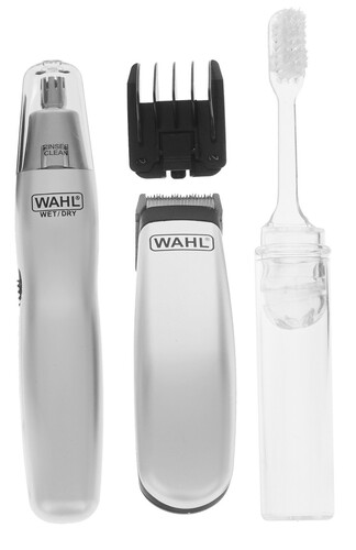 Купить Триммер Wahl Travel Kit серебристый/черный в интернет-магазине DNS. Характеристики, цена Wahl Travel Kit | 4848988.