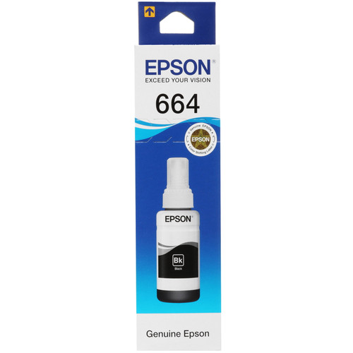 Купить Чернила водорастворимые Epson T6641 черный в интернет-магазине DNS. Характеристики, цена Epson T6641 | 5467904.