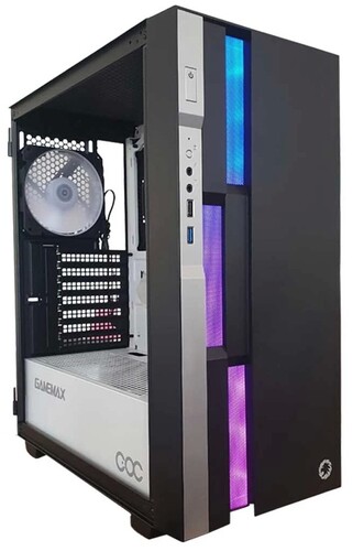 Купить Корпус GameMax Brufen C3 BW [Brufen C3 BW] черный в интернет-магазине DNS. Характеристики, цена GameMax Brufen C3 BW | 5618832.