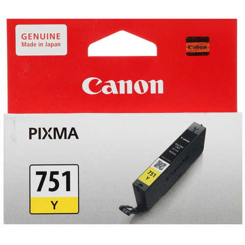 Купить Картридж Canon CLI-751 желтый в интернет-магазине DNS. Характеристики, цена Canon CLI-751 | 9280952.
