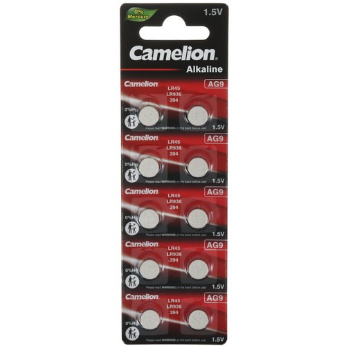 Купить Батарейка Camelion G 9 LR45 (AG9/G9/LR936/394A/194) в интернет-магазине DNS. Характеристики, цена Camelion G 9 | 9117670.