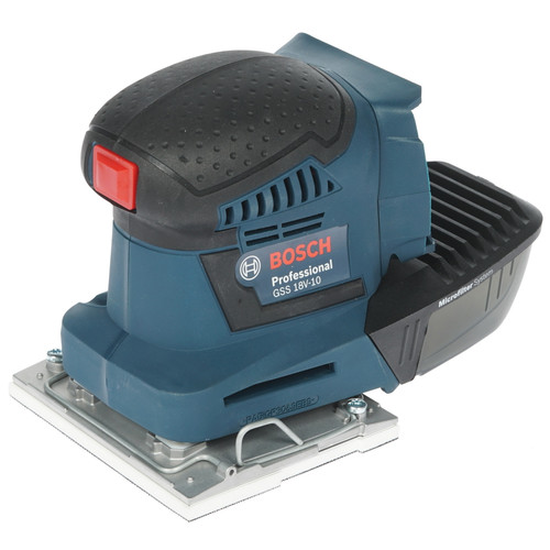 Купить Виброшлифовальная машина Bosch GSS 18V-10 PRO 18V  , Без ЗУ, Без АКБ в интернет-магазине DNS. Характеристики, цена Bosch GSS 18V-10 | 1148926.