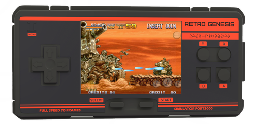 Купить Портативная игровая консоль Retro Genesis Port 3000   + 4000 игр в интернет-магазине DNS. Характеристики, цена Retro Genesis Port 3000 | 9352489.