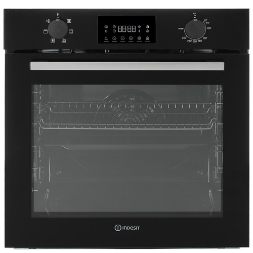 Купить Электрический духовой шкаф Indesit IFE 3644 BL черный в интернет-магазине DNS. Характеристики, цена Indesit IFE 3644 BL | 9987777.