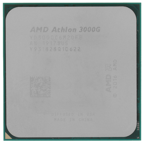 Купить Процессор AMD Athlon 3000G OEM в интернет-магазине DNS. Характеристики, цена AMD Athlon 3000G | 4835180.