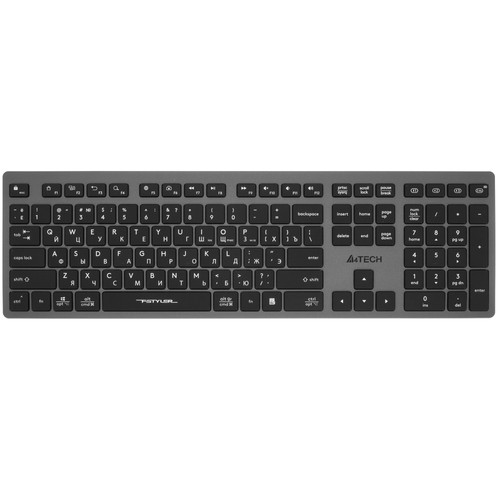 Купить Клавиатура  беспроводная A4Tech Fstyler FBX50C цвет серый в интернет-магазине DNS. Характеристики, цена A4Tech Fstyler FBX50C | 5035357.