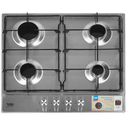 Купить Газовая варочная поверхность Beko HIAG64223SX в интернет-магазине DNS. Характеристики, цена Beko HIAG64223SX | 1169341.