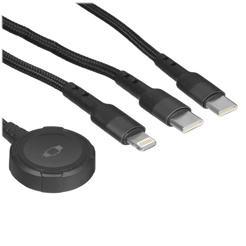 Купить Кабель Hoco Lightning 8-pin, USB Type-C - USB Type-C черный в интернет-магазине DNS. Характеристики, цена Hoco CW64 | 5681719.