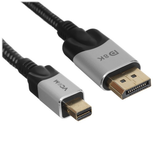 Купить Кабель  VCOM DisplayPort - mini DisplayPort, 1.8 м в интернет-магазине DNS. Характеристики, цена  | 5471550.