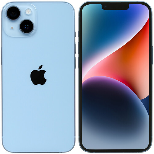 Купить 6.1" Смартфон Apple iPhone 14 256 ГБ голубой в интернет-магазине DNS. Характеристики, цена Apple iPhone 14 | 5072903.