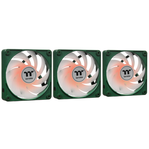 Купить Комплект вентиляторов Thermaltake CT120 EX ARGB Sync [CL-F220-PL12RG-A] зеленый в интернет-магазине DNS. Характеристики, цена Thermaltake CT120 EX ARGB Sync | 5608985.