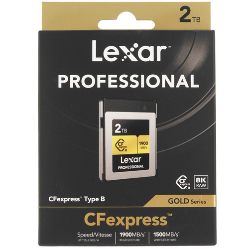 Купить Карта памяти Lexar CFexpress SDXC 2000 ГБ [LCXEXPR002T-RNENG] в интернет-магазине DNS. Характеристики, цена  | 9262252.