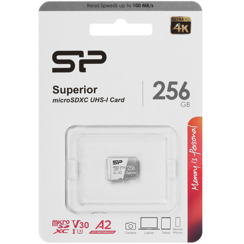 Купить Карта памяти Silicon Power microSDXC 256 ГБ [SP256GBSTXDA2V20] в интернет-магазине DNS. Характеристики, цена  | 5930867.