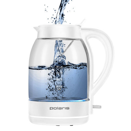 Купить Электрочайник Polaris PWK 1797CGL Water Way Pro белый в интернет-магазине DNS. Характеристики, цена Polaris PWK 1797CGL Water Way Pro | 9232392.