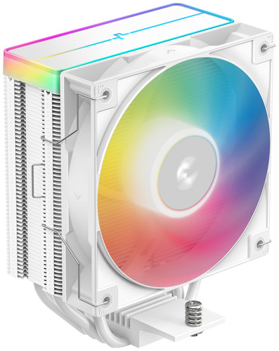Купить Кулер для процессора DEEPCOOL AG400 WH ARGB V2 [R-AG400-WHAMMN-GJD] белый в интернет-магазине DNS. Характеристики, цена DEEPCOOL AG400 WH ARGB V2 | 5614108.