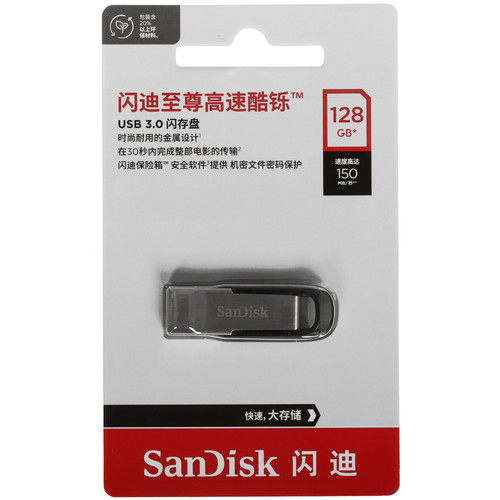 Купить Память USB Flash 128 ГБ SanDisk Ultra Flair [SDCZ73-128G-Z35] в интернет-магазине DNS. Характеристики, цена SanDisk Ultra Flair | 5629484.