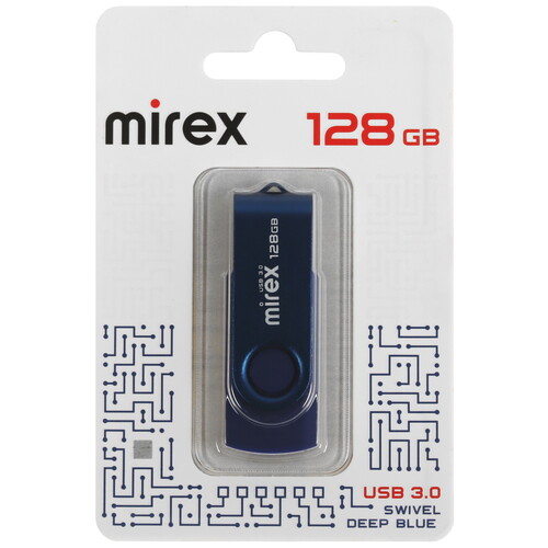Купить Память USB Flash 128 ГБ Mirex SWIVEL [13600-FM3BS128] в интернет-магазине DNS. Характеристики, цена Mirex SWIVEL | 5491921.