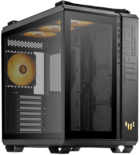 Купить Корпус ASUS TUF Gaming GT502 PLUS [90DC0090-B19010] черный в интернет-магазине DNS. Характеристики, цена ASUS TUF Gaming GT502 PLUS | 5609684.