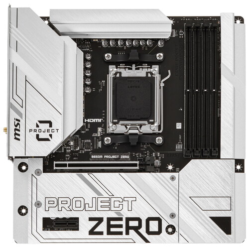 Купить Материнская плата MSI B650M PROJECT ZERO в интернет-магазине DNS. Характеристики, цена MSI B650M PROJECT ZERO | 5432704.