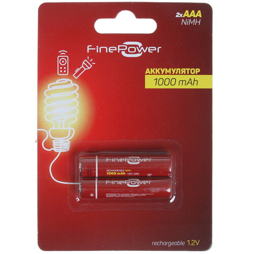 Купить Аккумулятор FinePower KT-1310 1000 мА*ч в интернет-магазине DNS. Характеристики, цена FinePower KT-1310 | 1258446.