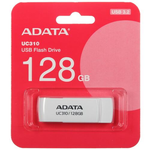 Купить Память USB Flash 128 ГБ A-Data UC310 [UC310-128G-RWH] в интернет-магазине DNS. Характеристики, цена A-Data UC310 | 5450286.