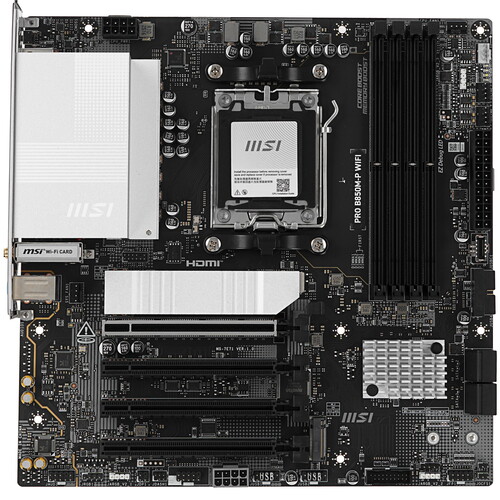 Купить Материнская плата MSI PRO B850M-P WIFI в интернет-магазине DNS. Характеристики, цена MSI PRO B850M-P WIFI | 5630002.