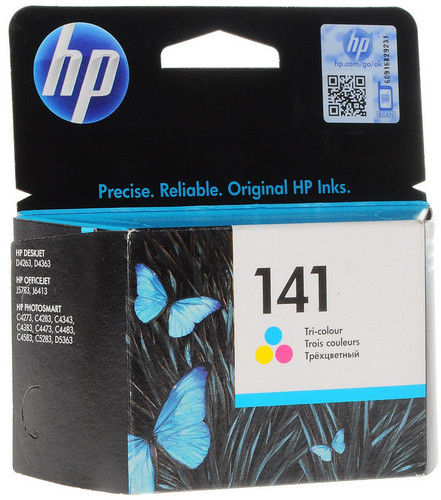 Купить Картридж HP 141 (CB337HE) многоцветный в интернет-магазине DNS. Характеристики, цена HP 141 (CB337HE) | 0101728.