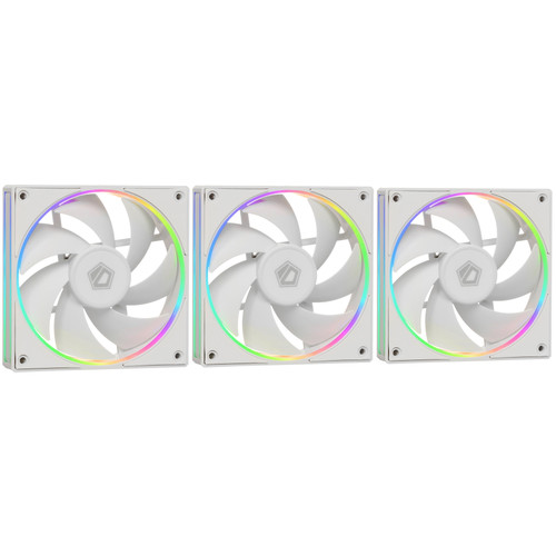Купить Комплект вентиляторов ID-COOLING AF Series [AF-127-ARGB-W TRIO] белый в интернет-магазине DNS. Характеристики, цена ID-COOLING AF Series | 5431343.