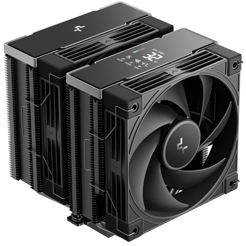 Купить Кулер для процессора DEEPCOOL AK620 G2 DIGITAL NYX [R-AK620G2-BKNNMN-GJD-1] черный в интернет-магазине DNS. Характеристики, цена DEEPCOOL AK620 G2 DIGITAL NYX | 5641385.