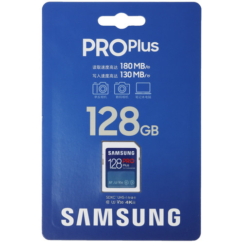 Купить Карта памяти Samsung PRO Plus SDXC 128 ГБ [MB-SD128S/CN] в интернет-магазине DNS. Характеристики, цена  | 5464649.