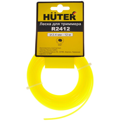 Купить Леска для триммеров Huter R2412 в интернет-магазине DNS. Характеристики, цена Huter R2412 | 8173429.