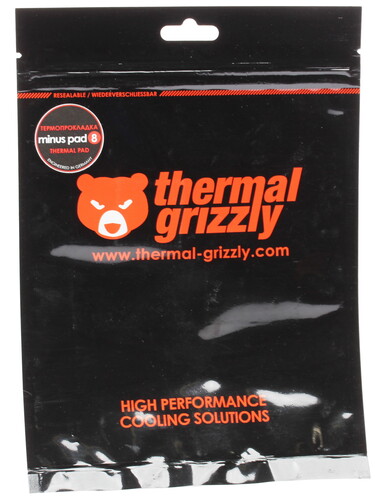 Купить Термопрокладка  Thermal Grizzly Minus Pad 8 [TG-MP8-30-30-15-1R] в интернет-магазине DNS. Характеристики, цена Thermal Grizzly Minus Pad 8 | 1065797.
