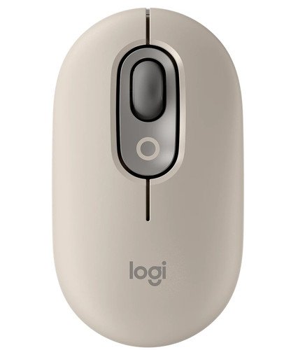 Купить Мышь беспроводная Logitech POP Mouse [910-006622] бежевый в интернет-магазине DNS. Характеристики, цена Logitech POP Mouse | 5635090.