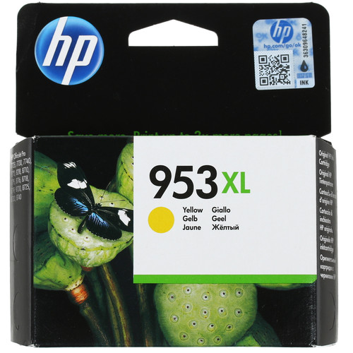 Купить Картридж HP 953XL (F6U18AE) желтый в интернет-магазине DNS. Характеристики, цена HP 953XL (F6U18AE) | 7981802.