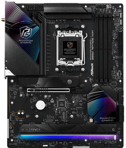 Купить Материнская плата ASRock B850 Riptide WiFi в интернет-магазине DNS. Характеристики, цена ASRock B850 Riptide WiFi | 5622713.