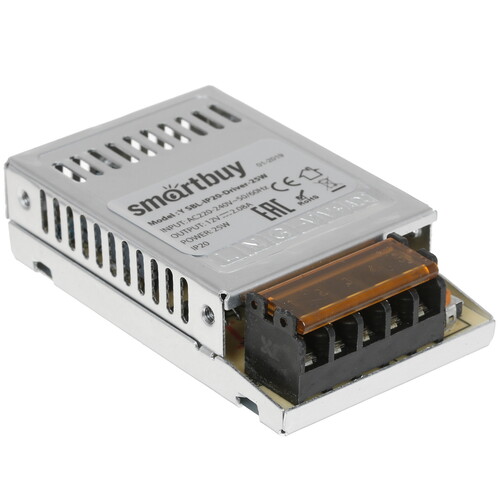 Купить Блок питания Smartbuy SBL-IP20-Driver-25W в интернет-магазине DNS. Характеристики, цена Smartbuy SBL-IP20-Driver-25W | 1343603.