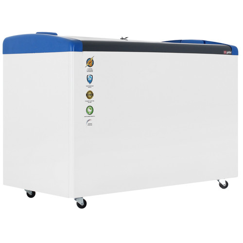 Купить Морозильный ларь Frostor Gellar FG 475 E белый, синий в интернет-магазине DNS. Характеристики, цена Frostor Gellar FG 475 E | 1229609.