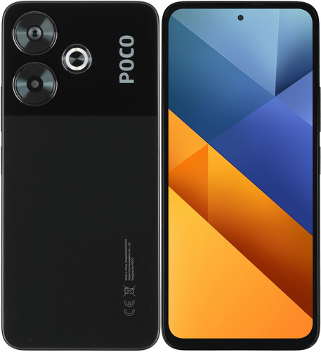 Купить 6.79" Смартфон POCO M6 256 ГБ черный в интернет-магазине DNS. Характеристики, цена POCO M6 | 5457640.