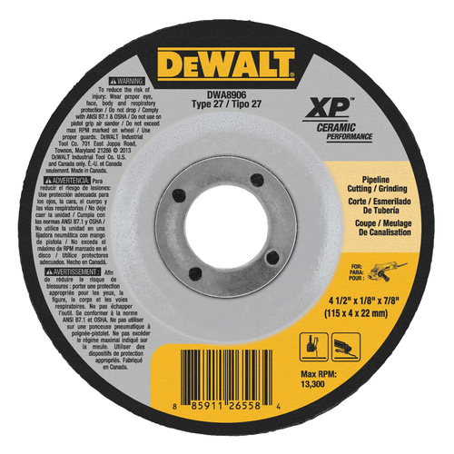 Купить Диск отрезной DeWalt DWA8906 в интернет-магазине DNS. Характеристики, цена DeWalt DWA8906 | 5937552.