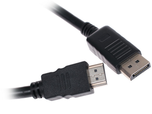 Купить Кабель однонаправленный Cablexpert HDMI - DisplayPort, 1.8 м в интернет-магазине DNS. Характеристики, цена  | 1104878.