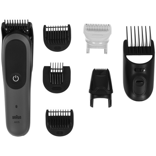 Купить Триммер Braun AIO5560 серый в интернет-магазине DNS. Характеристики, цена Braun AIO5560 | 9288666.